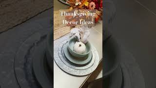 Fall Decor for your dining table  Table Decoration  Thanksgiving Ideas fallcenterpieces [upl. by Leumhs]