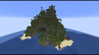 Minecraft Island Build [upl. by Rola]