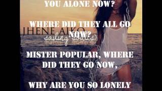 Jhene Aiko Popular with lyrics [upl. by Yasmar]