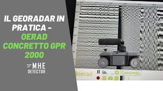 IL GEORADAR IN PRATICA  MHE CONCRETTO GPR 2000 [upl. by Chanda]