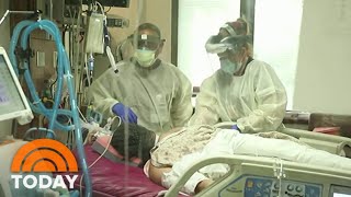 US Sees Deadliest Week Of COVID19 Pandemic Hospitals Overwhelmed  TODAY [upl. by Coben]