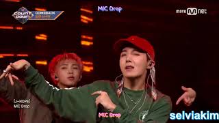 LIVE BTS  MIC DROP INDOSUB [upl. by Tempest908]