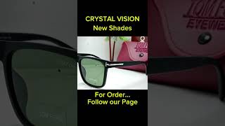 New Brand Sunglasses 😎 Crystal Vision shorts newtrend sunglasses viral [upl. by Flo]