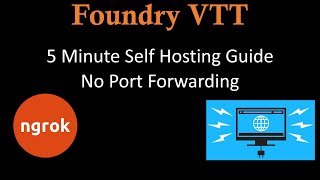 Foundry VTT 5 Minute Self Hosting Guide No Port Forwarding [upl. by Glynnis941]