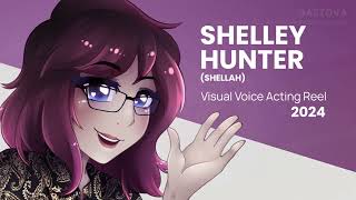 🎙️ Visual Voice Acting Reel 2024  Shellah [upl. by Ihcego841]