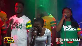 Ewe Worship Medley by MERVEILLE at Voici Le Togo Spécial Indépendance 2023 [upl. by Petronilla]