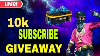 FREE FIRE LIVE REDEEM CORD GIVEAWAY CUSTOM FREE FIRE MAX 😱 [upl. by Novy]