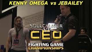 Soulcalibur VI SC6 Exhibition ▷ Team Kenny Omega vs Jebailey ▷ CEO 2018 [upl. by Yarg]