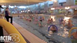 Activ8 Aquafit Fitness Class  Splash Stockton [upl. by Kcuhc]