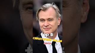 Top 5 Christopher Nolan Movie christophernolan [upl. by Nittirb]