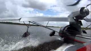 SeaRey Amphibious Aircraft Inflight Demo Ride [upl. by Ecenahs]