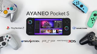 Emulation On The New AYANEO Pocket S Is So Good Hands On EMU Testing [upl. by Maryanna]