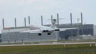 Ilyushin Il62 startet auf Rwy 26L in München EDDM [upl. by Zalucki]