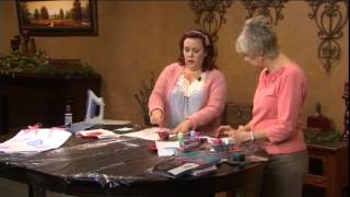 How to Apply Glitter Paint to Painted Fabric [upl. by Gregoire]