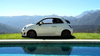 Fiat 500c GQ Edition Running Footage [upl. by Eenaj]