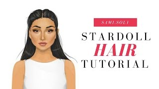 Stardoll Hair Tutorial [upl. by Llevad]