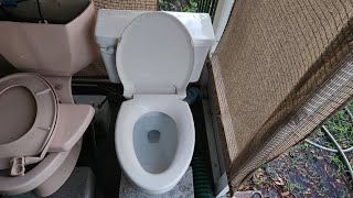 1982 Kohler Wellworth Water Guard toilet [upl. by Nairb]