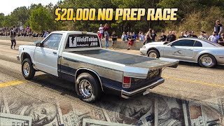 Street Racing Channel vs John Doc  More at WILD 20000 No Prep Race [upl. by Killy745]