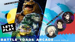 Battle Toads Arcade  3 Player Madness long play [upl. by Yonit]