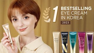 Discover the 1 Bestselling Korean Eye Cream of All Time AHCs Real Eye Cream For Face 2023 Edition [upl. by Ashien]