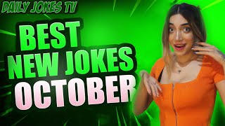 😂 Best Jokes of OCTOBER  Funny Jokes [upl. by Samy]