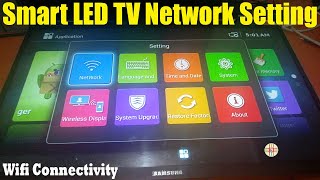 Smart LED TV Network Setting amp WiFi Connectivity A Detail in UrduHindi [upl. by Lydon]