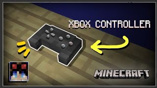 Minecraft PE How to make a Xbox Controller [upl. by Airrehs]