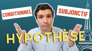 L’hypothèse en français CONDITIONNEL ou SUBJONCTIF 🤔⁉️ [upl. by Gwenn]