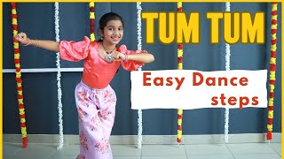 Tum Tum  Easy Dance steps  Enemy Tamil  Viral Trend steps  Anvi Shetty [upl. by Itsim640]