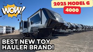 16 ft Garage Amazing Luxury Toy Hauler 2025 Brinkley Model G 4000 [upl. by Apoor434]