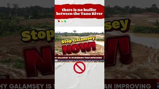 Stop Galamsey Illegal Mining in Ghana Now Nana Addo Bawumia and the NPP Government shorts [upl. by Notrom]