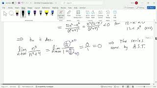 Other Convergence Tests [upl. by Hplar]