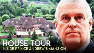 Prince Andrew  HOUSE TOUR  Royal Lodge located in Windsor worth 35 Million [upl. by Adraynek]