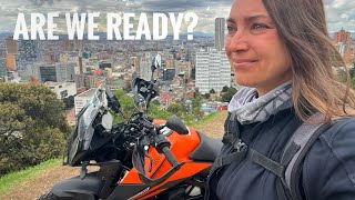 S5 🌎 Ep1 🛵 Test ride around Bogota Colombia before the new roadtrip 🛵💨 [upl. by Eittak]