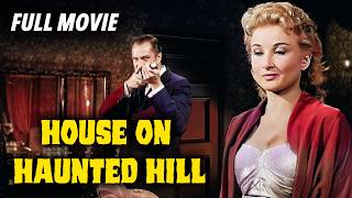 HOUSE ON HAUNTED HILL 1959 VINCENT PRICE CAROL OHMART Full Length Crime Movie  English [upl. by Rosemarie]