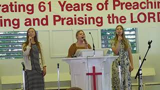 There Is a GodPowell Sisters Singing at Taylorsville Baptist Camp Meeting [upl. by Lowrie]