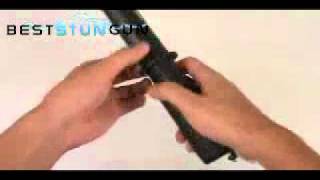 Streetwise Mini Stun Baton 10quot Battery Unit Demonstration [upl. by Aivilo977]