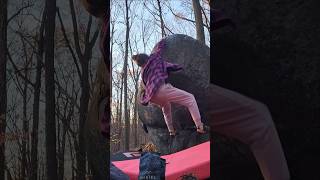 The Pete Heckler Memorial Dyno V3  Haycock Bouldering [upl. by Sly]