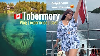 Tobermory Vlog  Cruise experience  cost  Canada vlogs 🇨🇦 [upl. by Aihsitan]