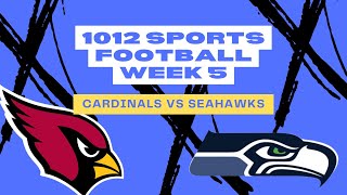 Cardinals vs Seahawks Week 5  1012 Sports Mentoring Program  Football 2024 [upl. by Rustice95]