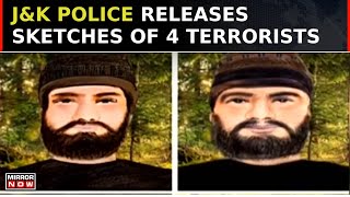 Kathua Encounter Probe JampK Police Releases Sketches Of 4 Terrorists Govt Announce 5 Lakh Bounty [upl. by Waal]