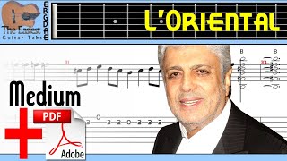 Enrico Macias  LOriental Guitar Tab [upl. by Kenweigh]