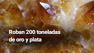 Roban 200 toneladas de oro plata zinc y cobre salían de la mina cuando aparecieron las ratas [upl. by Solana159]