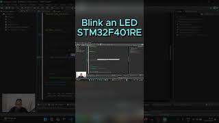 STM32 LED BLINK EXAMPLE stm32 stm32cubeide arduino [upl. by Kroll]