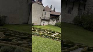 French Garden  Château de Gruyères travel châteaudegruyères shortsfeed shorts [upl. by Jourdan982]