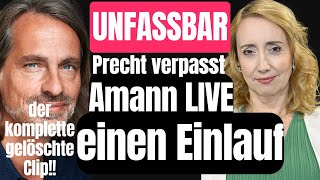 Überall Gelöscht Precht RECHNET mit Amann AB🔥 Satirischer TalkKnaller des Jahres [upl. by Ibok]