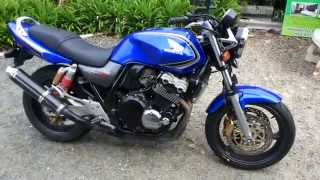 ขาย Honda CB400 Super Four VTec 2 ปี 2003 ขาย 80000 บาท [upl. by Yelsnit]