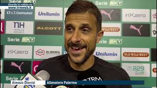 Serie B  PalermoCittadella 01 Dionisi in mixed zone quotBrutta sconfittaquot [upl. by Phil]