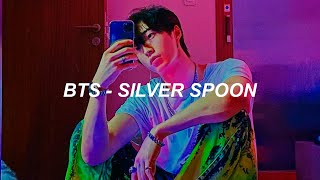 BTS 방탄소년단 Silver Spoon Baepsae Easy Lyrics [upl. by Mahala807]