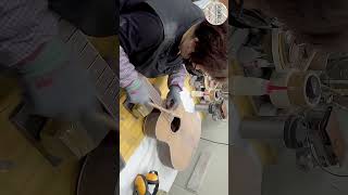 Elaboración de Diapasón de Guitarra Luthier Diapasón guitarra entretenimento viral [upl. by Mossberg]